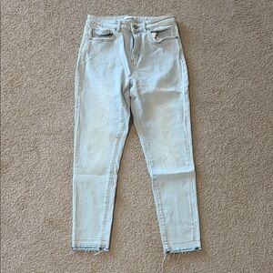 LOFT Light Wash Ankle Jeans